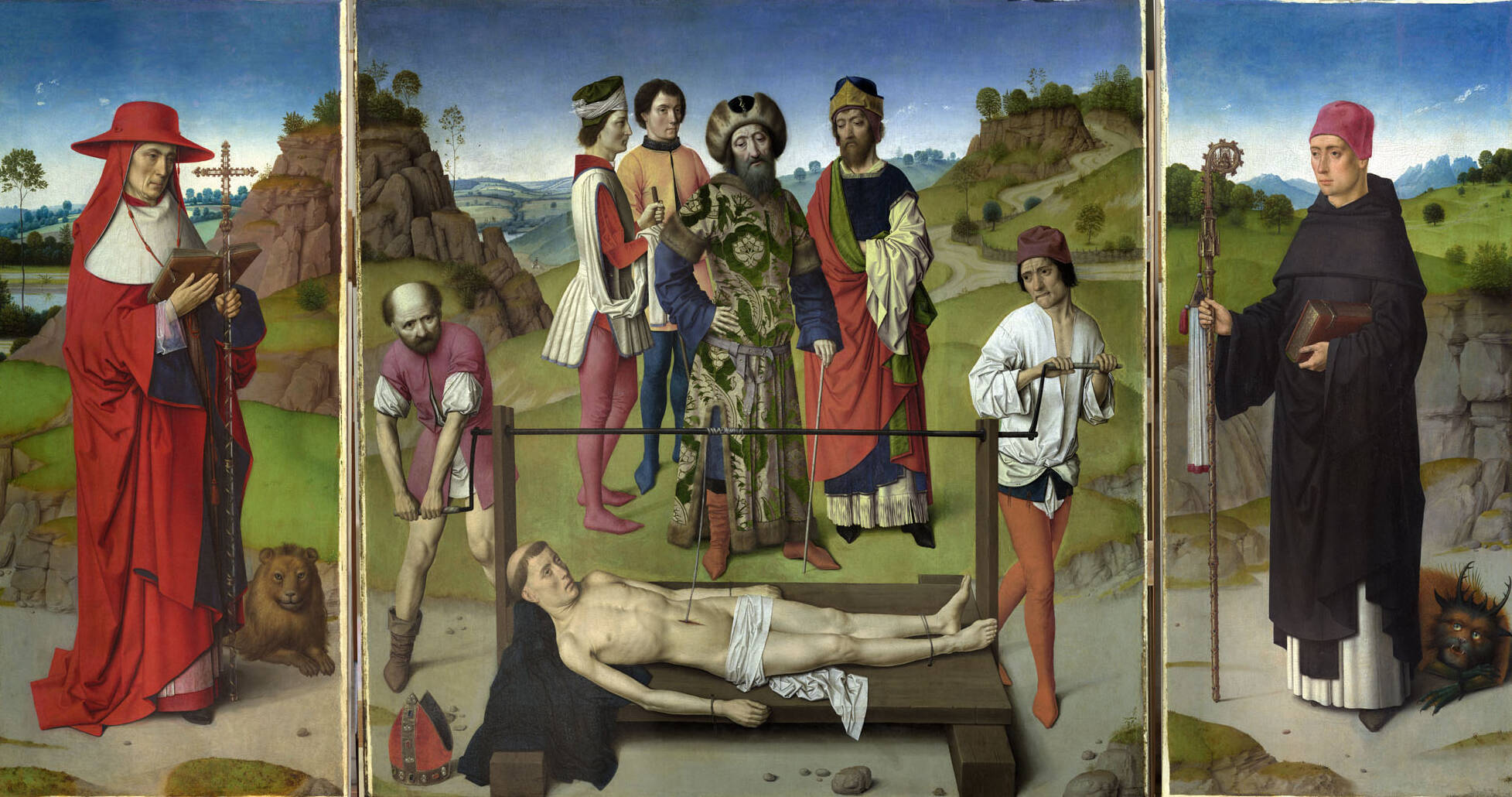 The Martyrdom of Saint Erasmus | Dieric Bouts