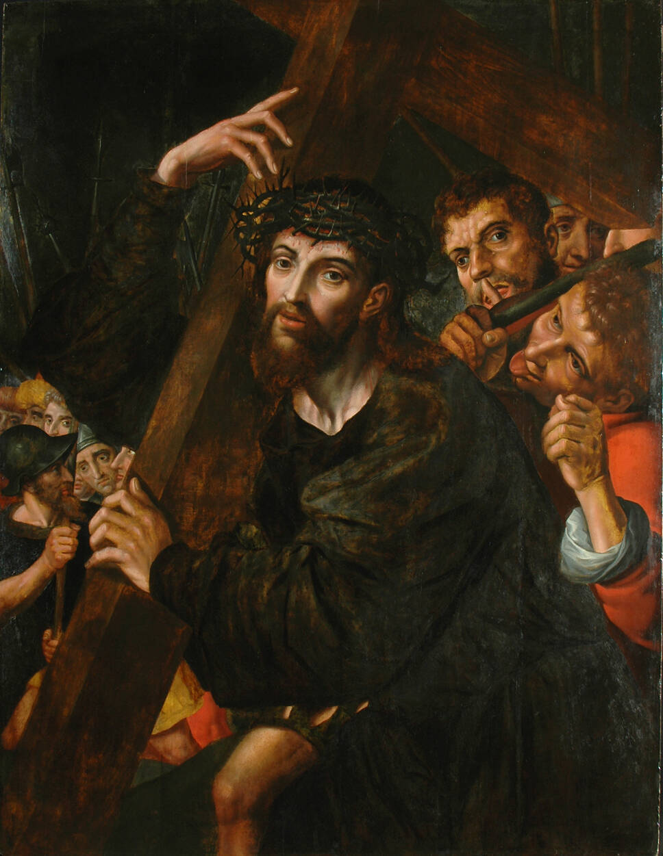 The mocking of Christ | Johannes van Hemessen